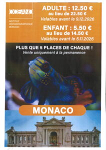 Vente flash musée de Monaco
